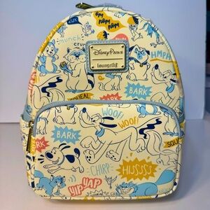 NWT. Disney Parks Loungefly Disney Critters Chaos Mini backpack